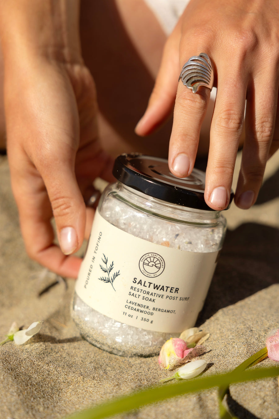 Salt Water Bath Soak