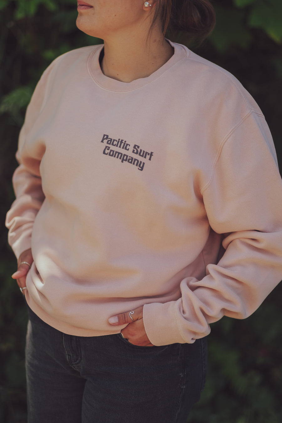 25 Year Anniversary Crew / Pigment Dusty Pink