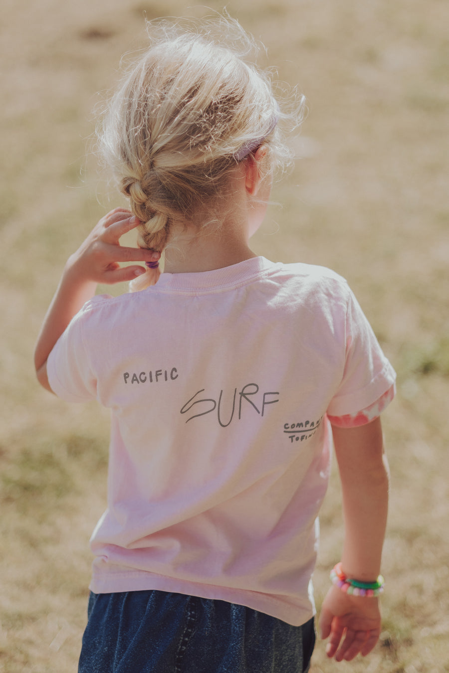 Youth Izzy Surfboard Tee / Blossom