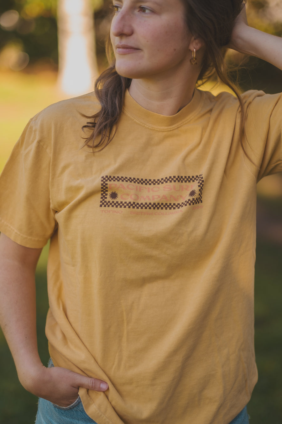 Cowabunga Tee / Mustard
