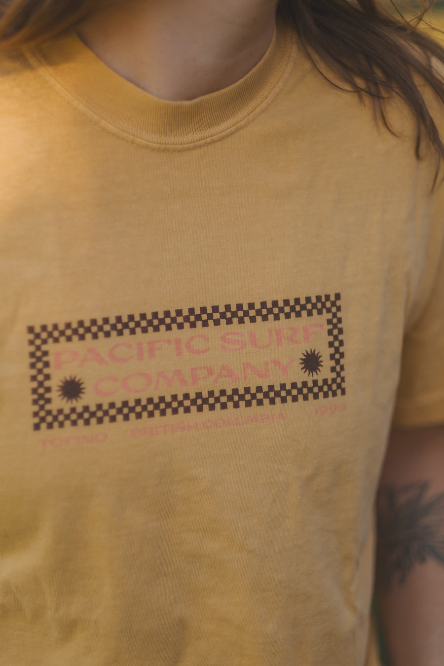Cowabunga Tee / Mustard