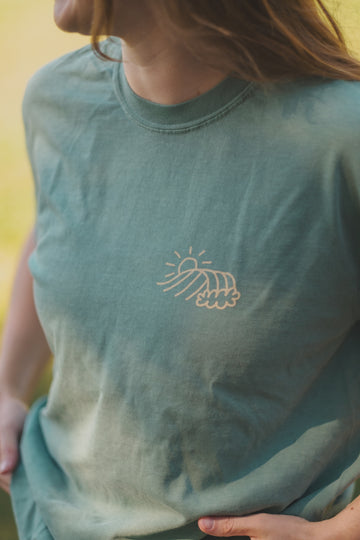 Izzy Sun-Wave Tee / Light Green