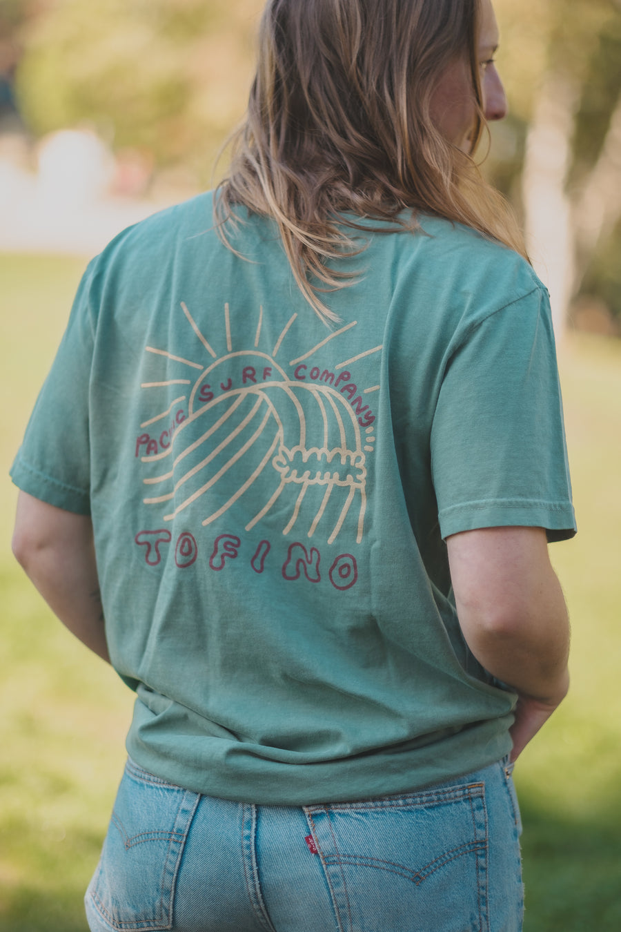 Izzy Sun-Wave Tee / Light Green