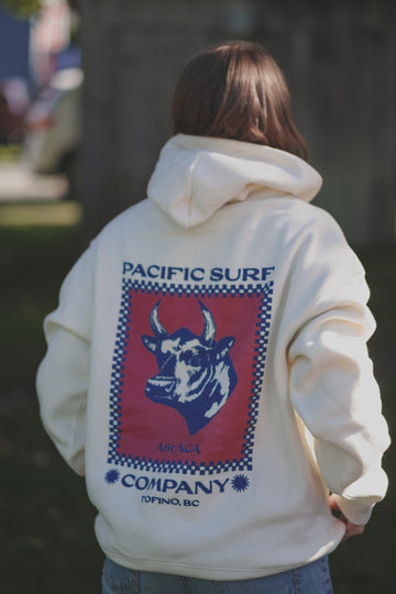 Cowabunga Hoody / Ecru