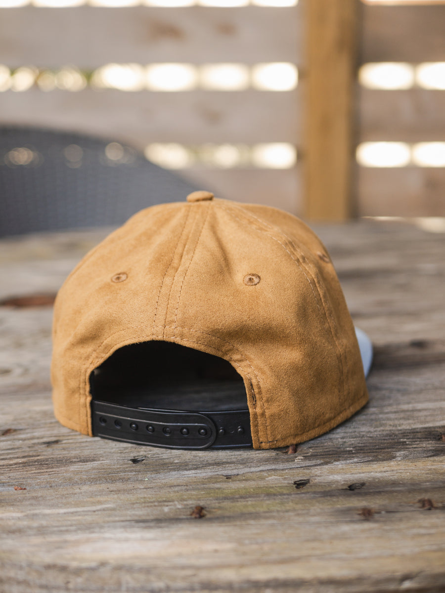 Youth Sun Patch Hat / Suede & Denim