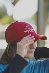 Classic 1998 Hat / Crimson - Pacific Surf Co