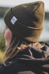 Cuffed Toque / Olive - Pacific Surf Co